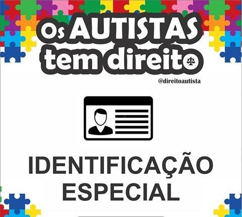 Lei Municipal cria Carteira de Identificação do Autista (CIA).