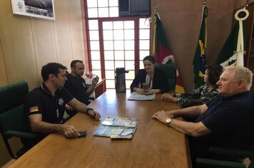 Susepe de Encantado visita Prefeitura Municipal