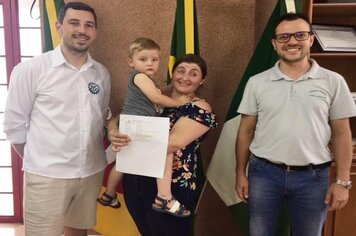 Entrega Oficial da Premiação do 4º e último Sorteio da Compra Premiada 2019