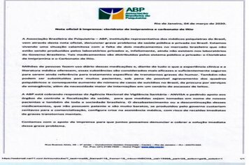 Associação Brasileira de Psiquiatria emite nota