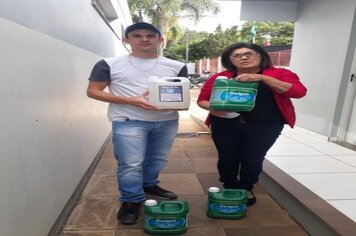 Dorigon Produtos de Limpeza realiza doação à Saúde 