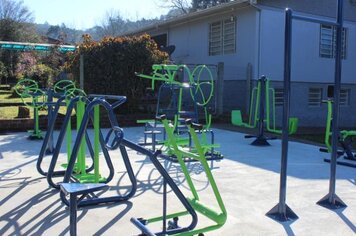 Academia ao ar livre deverá ser inaugurada em breve