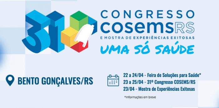 Município tem trabalho selecionado para 31º Congresso COSEMS 