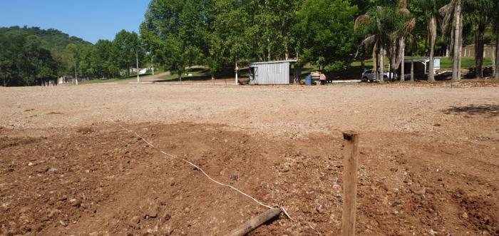 Obras do Ginásio de Esportes no Parque de Eventos são iniciadas