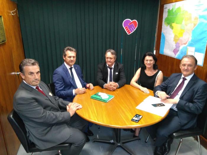 Prefeito Celso e Vereador Clécio estão em Brasília para a Marcha em Defesa dos Municípios. 