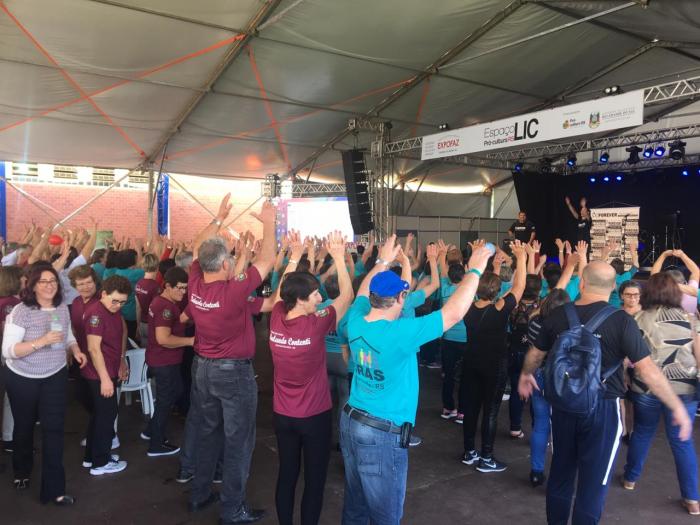 Terceira Idade participa de evento em Fazenda Vilanova