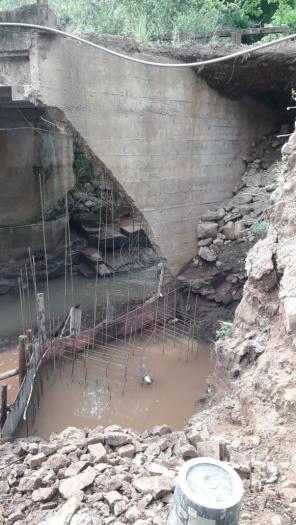 Iniciam obras na Ponte do Cabral