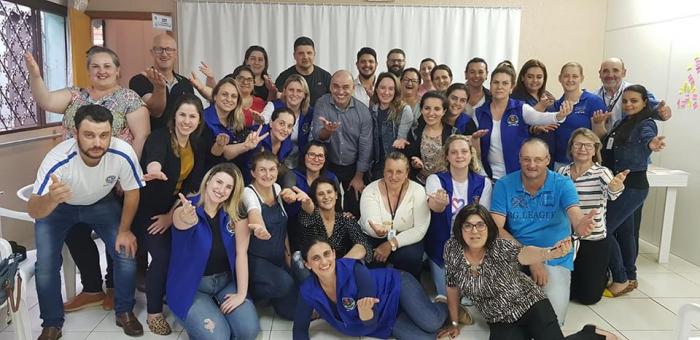 Saúde participou de treinamento motivacional