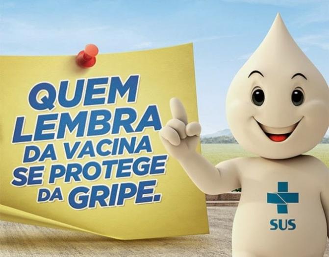 VACINAS DA GRIPE SERÃO LIBERADAS PARA A POPULAÇÃO EM ANTA GORDA A PARTIR DO DIA 05/06/19.