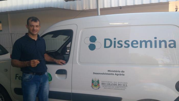 Veículo do Dissemina liberado para uso